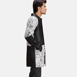 Artistry Black Dye Leather Coat