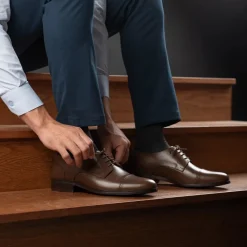 Attorney Derby Brown Leather Shoes