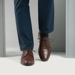 Attorney Derby Brown Leather Shoes