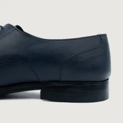 Attorney Derby Midnight Blue Leather Shoes