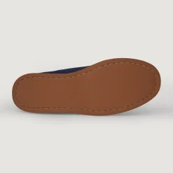 Bearman Moc Toe Blue Suede Boots
