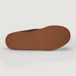 Bearman Moc Toe Pull-up Brown Leather Boots