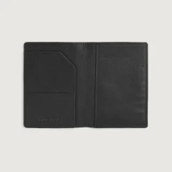 Bernardi Black Leather Travel Wallet