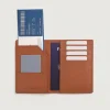 Bernardi Brown Leather Travel Wallet