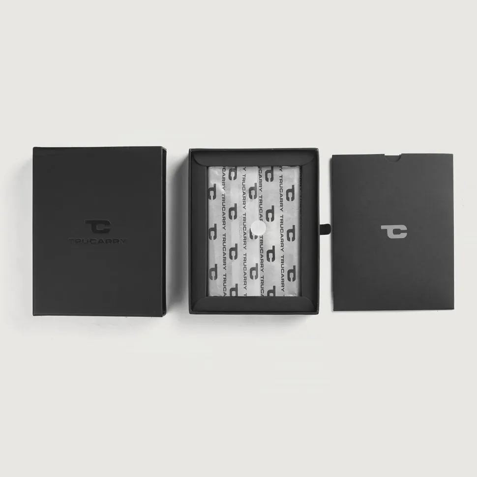 Bernardi Grey Leather Travel Wallet