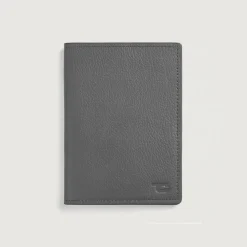 Bernardi Grey Leather Travel Wallet