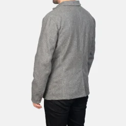 Borges Grey Wool Blazer