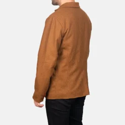 Borges Khaki Wool Blazer