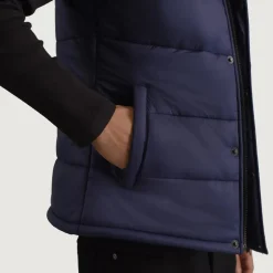 Bryan Blue Puffer Vest