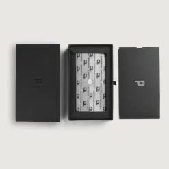 Cameron Black Leather Long Wallet