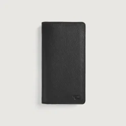 Cameron Black Leather Long Wallet