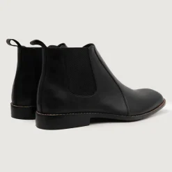Clarkson Chelsea Black Leather Boots