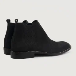 Clarkson Chelsea Black Suede Leather Boots