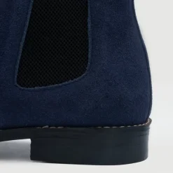 Clarkson Chelsea Midnight Blue Suede Leather Boots