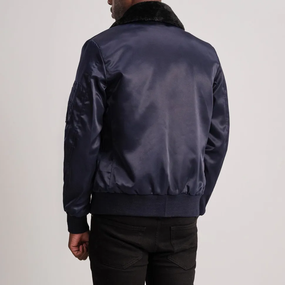 Clyde B-15 Blue Bomber Jacket