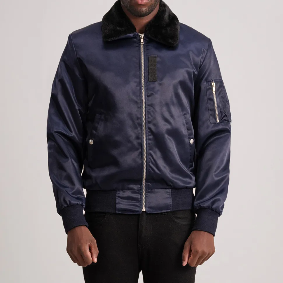 Clyde B-15 Blue Bomber Jacket