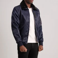Clyde B-15 Blue Bomber Jacket