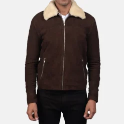 Coffner Brown Shearling Fur Jacket