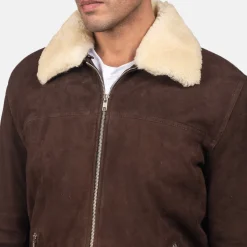 Coffner Brown Shearling Fur Jacket