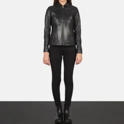 Colette Black Leather Jacket