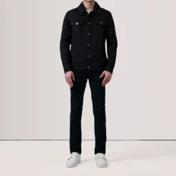 Conard Black Denim Trucker Jacket