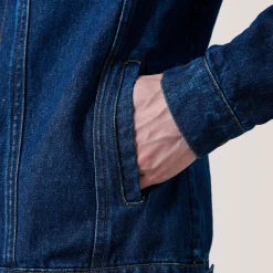 Conard Dark Blue Denim Trucker Jacket