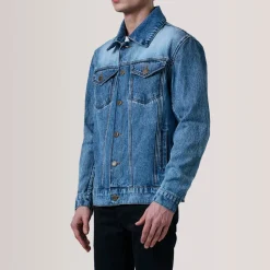 Conard Ice Blue Denim Trucker Jacket