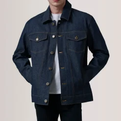 Conard Indigo Blue Denim Trucker Jacket