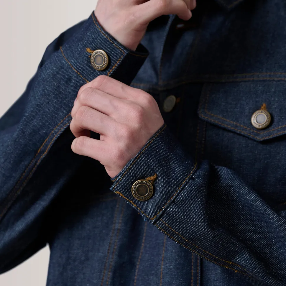 Conard Indigo Blue Denim Trucker Jacket
