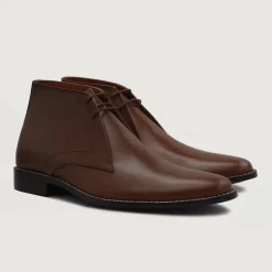 Corry Chukka Brown Leather Boots