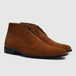 Corry Chukka Brown Suede Leather Boots