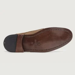 Dirk Brogues Derby Brown Nubuck Leather Shoes