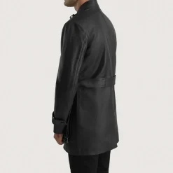 Dolf Black Leather Jacket