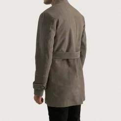 Dolf Grey Suede Jacket