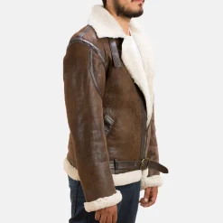 Forest Double Face Shearling Jacket