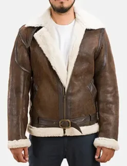 Forest Double Face Shearling Jacket