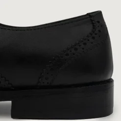 Greyson Brogues Oxford Black Leather Shoes