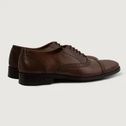 Greyson Brogues Oxford Brown Leather Shoes