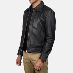 Inferno Black Leather Jacket