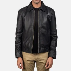 Inferno Black Leather Jacket