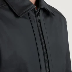 Inferno Matte Black Leather Jacket