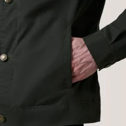 Irwin Olive Waxed Canvas Field Jacket