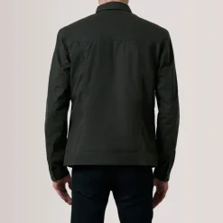 Irwin Olive Waxed Canvas Field Jacket