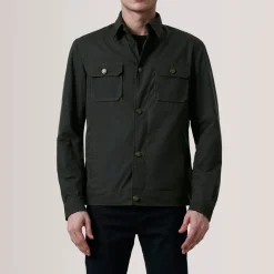 Irwin Olive Waxed Canvas Field Jacket