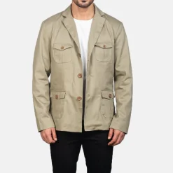 Kajetan Beige Safari Jacket