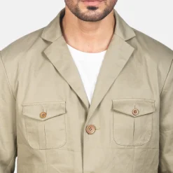Kajetan Beige Safari Jacket