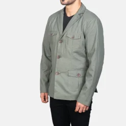 Kajetan Grey Safari Jacket