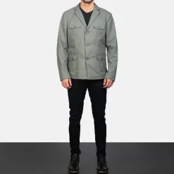 Kajetan Grey Safari Jacket