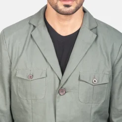 Kajetan Grey Safari Jacket
