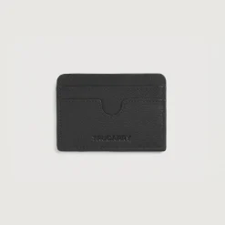 Karl Black Leather Card Holder